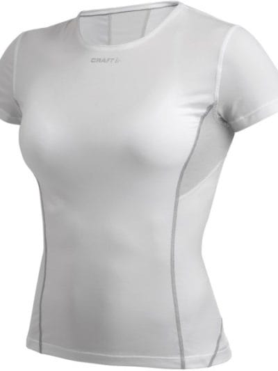Fitness Mania - Craft Stay Cool Womens T-Shirt with Mesh - White