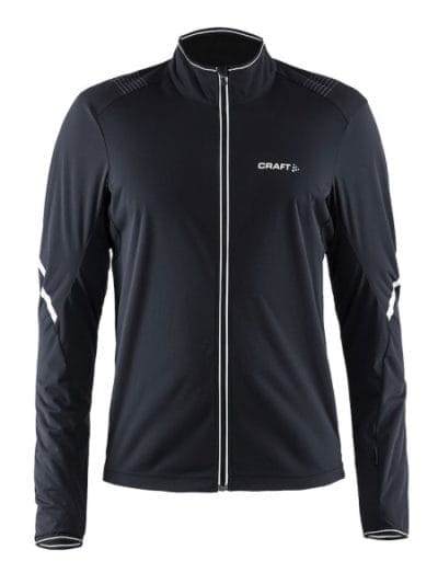 Fitness Mania - Craft Tech Light Mens Cycling Jacket - Black/White