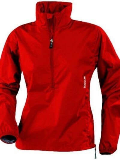 Fitness Mania - Didriksons Troon Windbreaker Womens Wind Jacket - Red