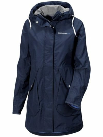 Fitness Mania - Didriksons Tuva Womens Storm Coat - Navy
