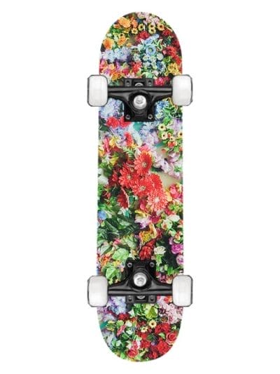 Fitness Mania - Disrupt Custom Skateboard Deck - Floral