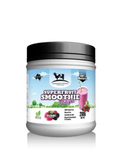 Fitness Mania - Farmers Choice 100% Natural Fruit Powder Smoothie Blend - 200g - 20 Serves