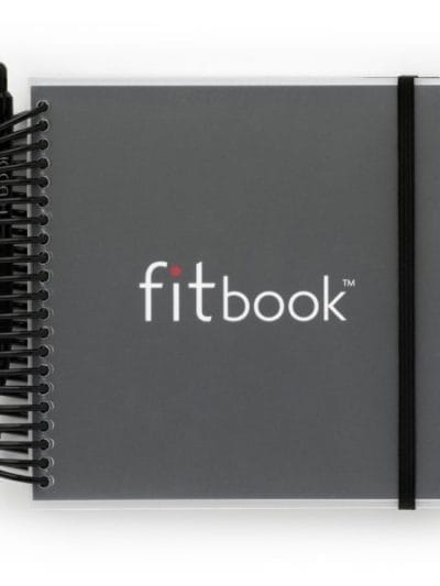 Fitness Mania - Fitbook Fitness and Nutritional Training Diary - Black