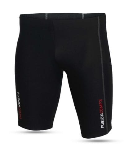 Fitness Mania - Fusion Comp3 Unisex Running Short Tights - Black