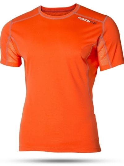 Fitness Mania - Fusion PRF Pro Womens Running T-Shirt - Orange