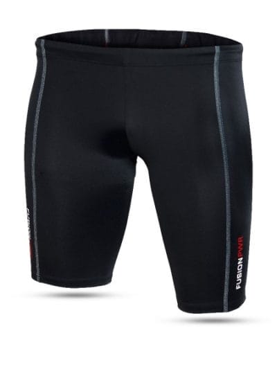Fitness Mania - Fusion PWR Unisex Compression Running Short Tights - Black