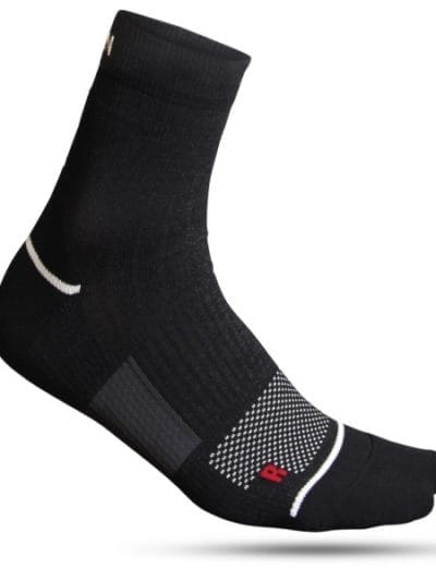 Fitness Mania - Fusion Pro Unisex Running Socks - Black