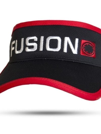 Fitness Mania - Fusion Running Visor - Black/Red