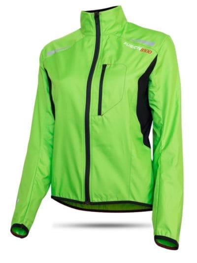 Fitness Mania - Fusion S100 Shell Womens Running Jacket - Green