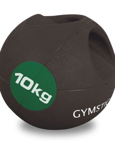 Fitness Mania - Gymstick 10kg Double Handle Medicine Ball