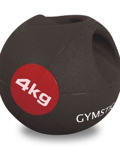 Fitness Mania - Gymstick 4kg Double Handle Medicine Ball