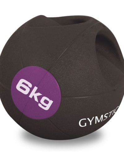 Fitness Mania - Gymstick 6kg Double Handle Medicine Ball