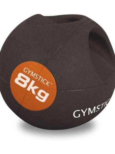 Fitness Mania - Gymstick 8kg Double Handle Medicine Ball