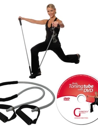 Fitness Mania - Gymstick Body Toning Tube with Workout DVD