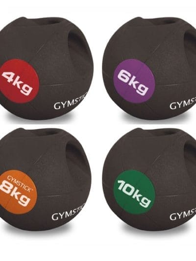 Fitness Mania - Gymstick Doubled Handle Medicine Ball Full Set