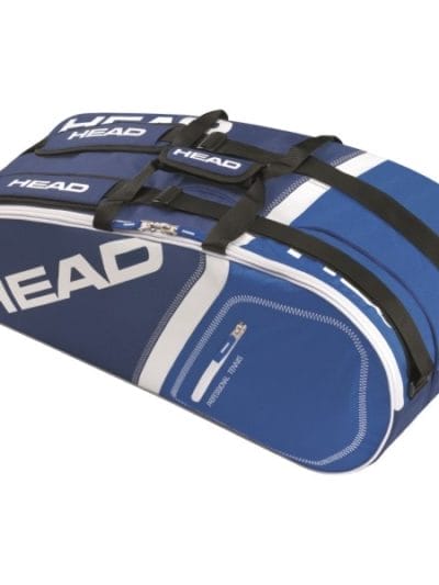 Fitness Mania - Head Core Combi 6 Tennis Racquet Bag - Blue/White