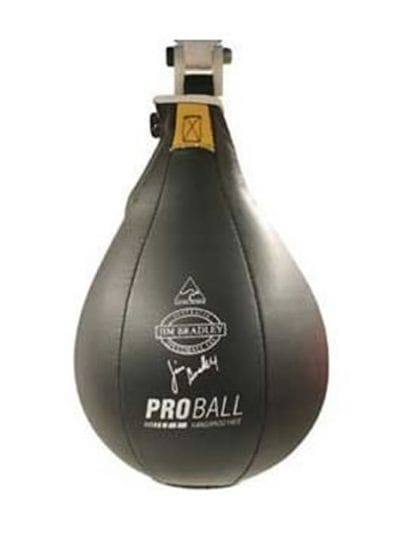 Fitness Mania - Jim Bradley 25cm Pro Leather Speedball And Swivel Kit