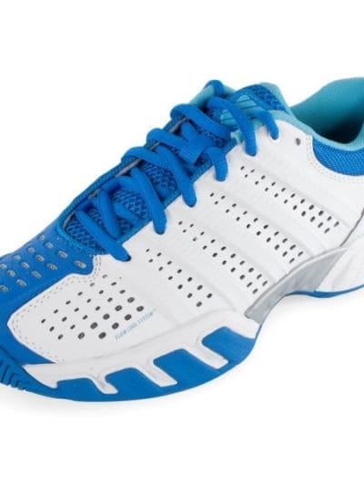 Fitness Mania - K-Swiss Bigshot Light 2.5 Womens Tennis Shoes - Blue/White