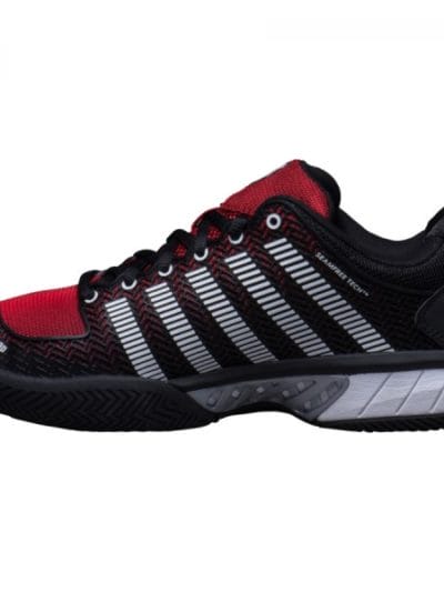 Fitness Mania - K-Swiss Hypercourt Express Mens Tennis Shoes - Black/Red