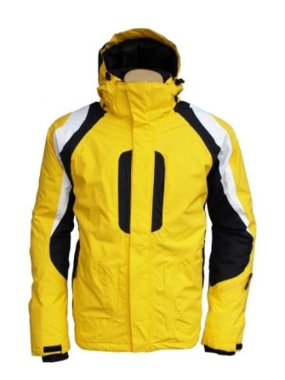 Fitness Mania - King Eagle Saber Mens Ski Jacket - Yellow/Black