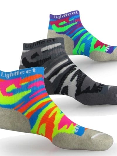 Fitness Mania - LightFeet Warrior Mini Crew - Unisex Running Socks