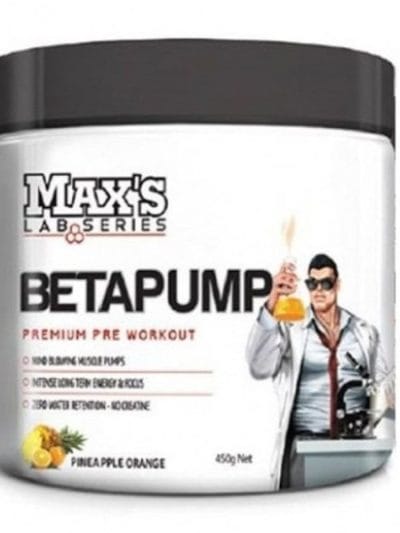 Fitness Mania - Max's Lab Series Beta Pump Pre-Workout Formula - 450g - 45 Servings
