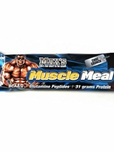 Fitness Mania - Max's Muscle Meal Bar - High Protein Mass Gain Bars - Box of 12