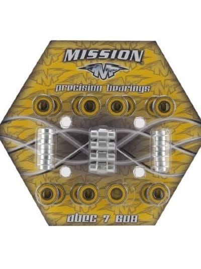 Fitness Mania - Mission Precision Skate Bearings Abec 7 608 - 16 Pack