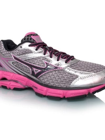 Fitness Mania - Mizuno Wave Connect 3 - Womens Running Shoes - Silver/Rose
