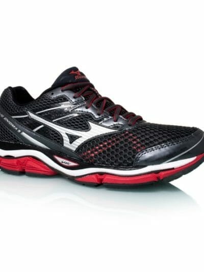 Fitness Mania - Mizuno Wave Enigma 5 - Mens Running Shoes - Shadow/Red