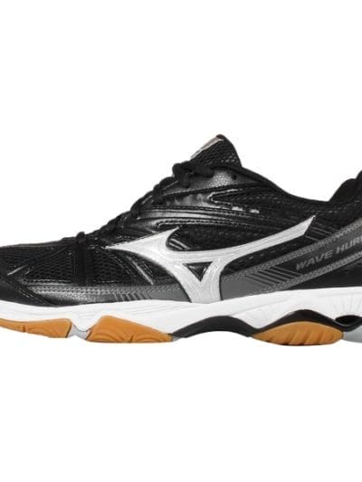 Fitness Mania - Mizuno Wave Hurricane 2 Mens Court Shoes - Black/White