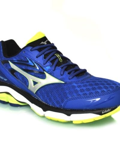 Fitness Mania - Mizuno Wave Inspire 12 - Mens Running Shoes - Surf the Web/Volt/Silver