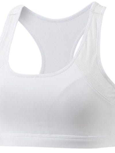 Fitness Mania - Moving Comfort Phoebe Sports Bra - C/D Cup - White