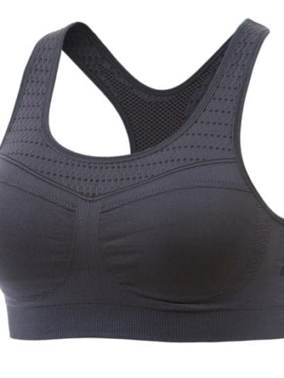 Fitness Mania - Moving Comfort Serena Sports Bra - A/B Cup - Ebony