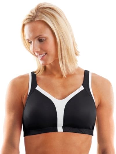 Fitness Mania - Moving Comfort Vero Sports Bra - C/D Cup - Black