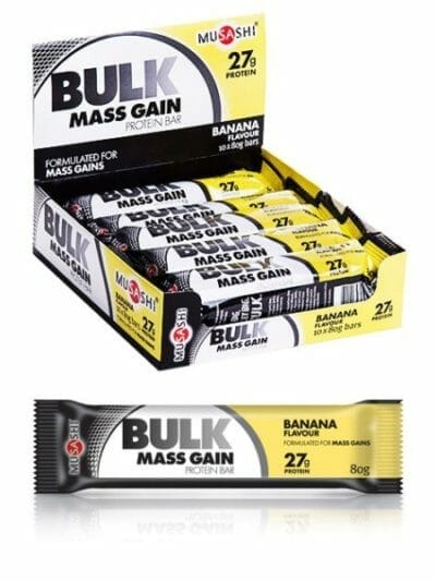 Fitness Mania - Musashi Bulk Bar - High Protein Bars - Box of 10