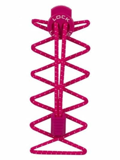 Fitness Mania - Nathan Lock Shoe Laces - Hot Pink