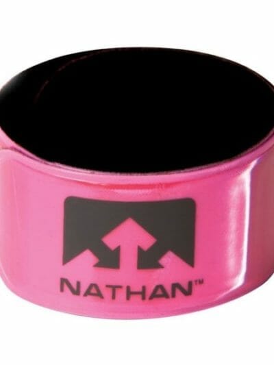 Fitness Mania - Nathan Reflex Reflective Snap Band - 2 Pack - Hi-Viz Pink