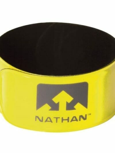 Fitness Mania - Nathan Reflex Reflective Snap Band - 2 Pack - Hi-Viz Yellow