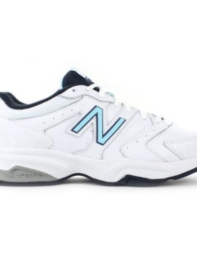 Fitness Mania - New Balance 624v3 - Womens Cross Training Shoes - White/Blue