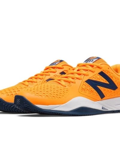 Fitness Mania - New Balance 996v2 Mens Tennis Shoes - Orange/White/Navy