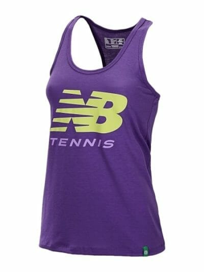 Fitness Mania - New Balance Big Brand Womens Tennis Tank Top - Amethyst/Violet