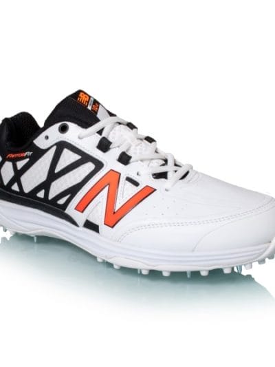 Fitness Mania - New Balance CK10v2 Minimus - Mens Cricket Shoes - White/Black/Orange