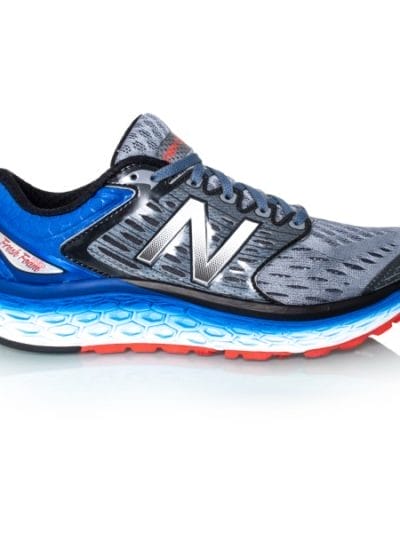 Fitness Mania - New Balance Fresh Foam 1080 - Mens Running Shoes - Silver/Blue/Flame