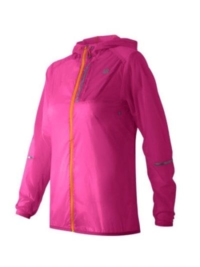 Fitness Mania - New Balance Lite Packable Womens Running Jacket - Azalea