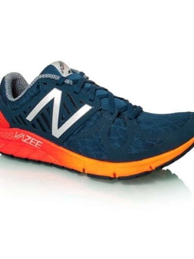 Fitness Mania - New Balance Vazee Rush - Mens Running Shoes - Grey Marle/Red/Orange