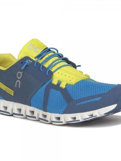 Fitness Mania - On Cloud 24/7 2015 - Mens Everyday Running Shoes - Blue/Yellow