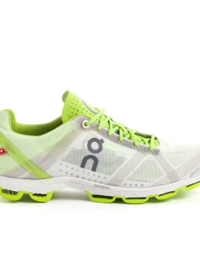 Fitness Mania - On Cloudracer 2014 - Mens Competition Running Shoes - Silver/Lime
