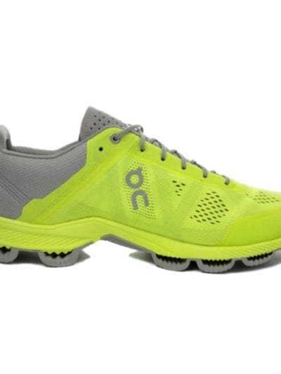 Fitness Mania - On Cloudsurfer 2016 - Mens Everyday Running Shoes - Neon/Grey