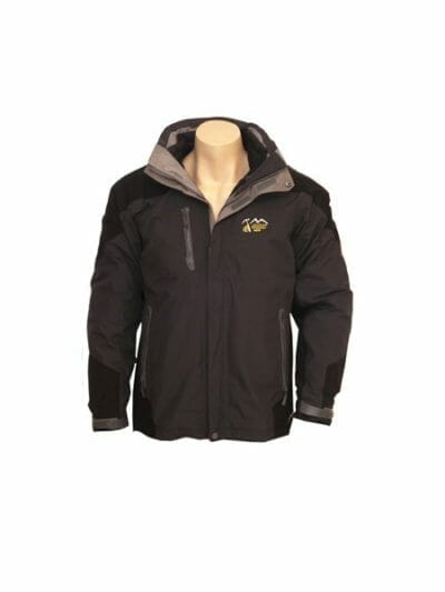 Fitness Mania - Ozark Alopex Gore-Tex 3-in-1 Mens Ski/Snowboarding Jacket - Charcoal/Black